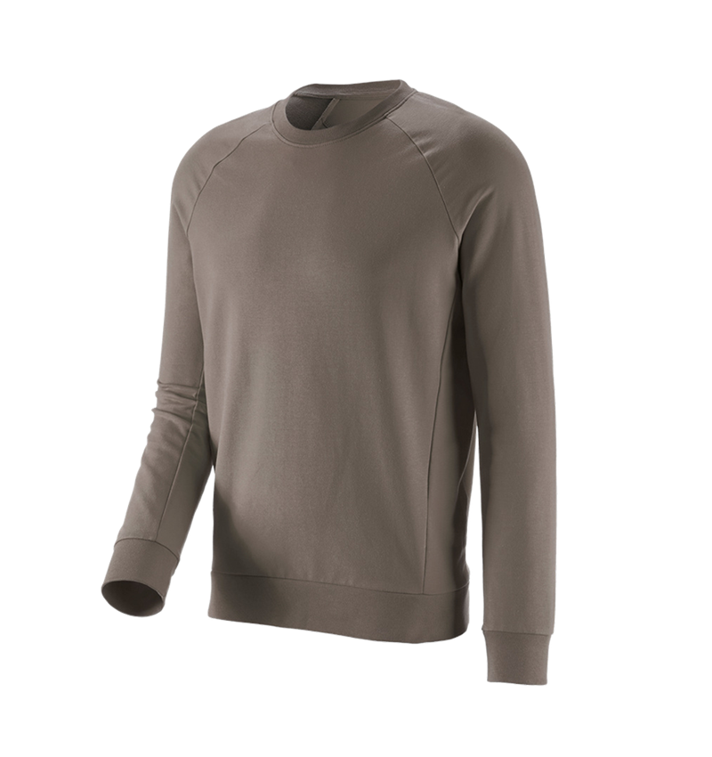 Shirts, Pullover & more: e.s. Sweatshirt cotton stretch + stone 1