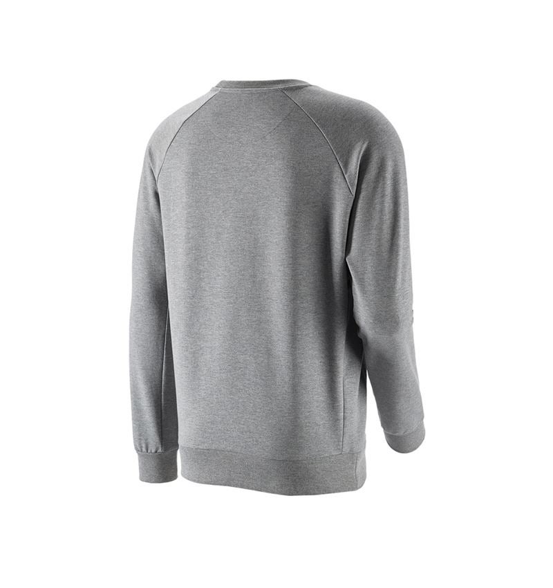 Topics: e.s. Sweatshirt cotton stretch + grey melange 3