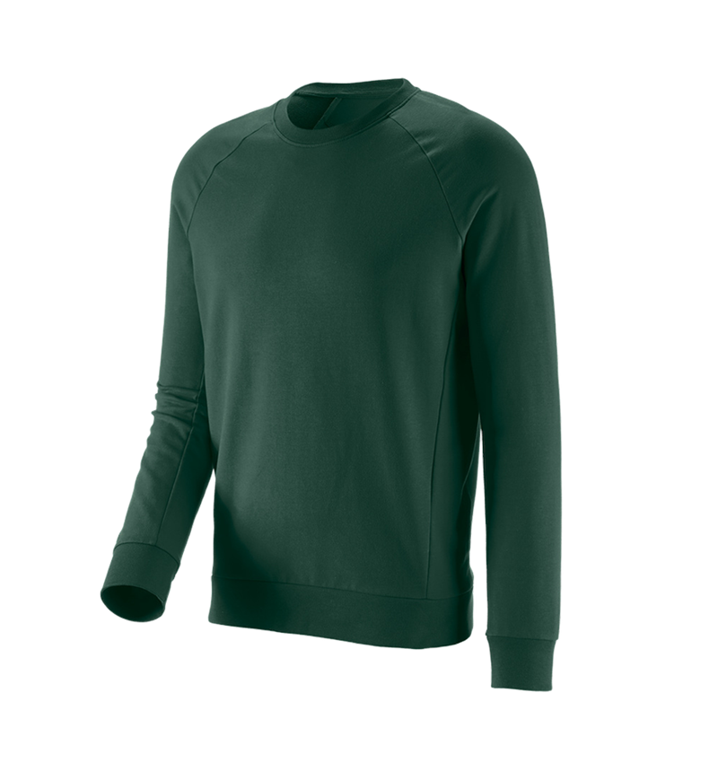 Topics: e.s. Sweatshirt cotton stretch + green 2