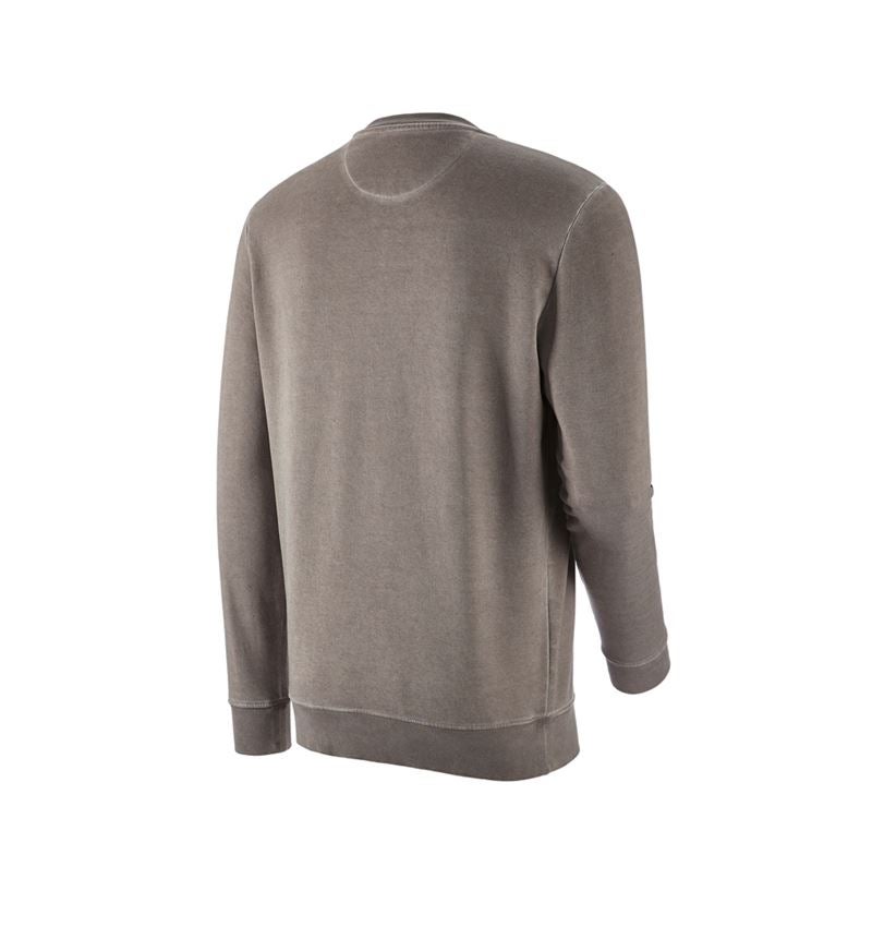 Plumbers / Installers: e.s. Sweatshirt vintage poly cotton + taupe vintage 5