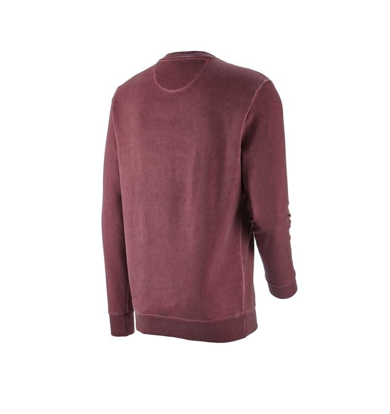 Plumbers / Installers: e.s. Sweatshirt vintage poly cotton + ruby vintage 3