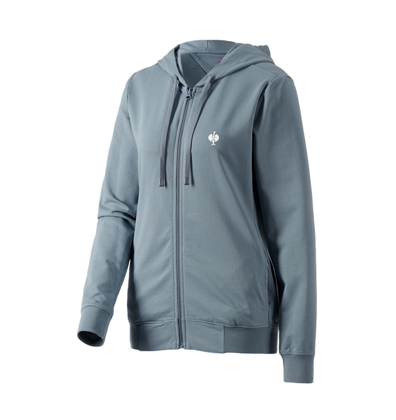 Shirts, Pullover & more: Hooded sweat jacket e.s.motion ten,ladies' + smokeblue vintage 2