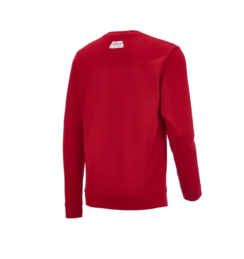 Shirts, Pullover & more: Super Mario Sweatshirt, men's + fiery red 3