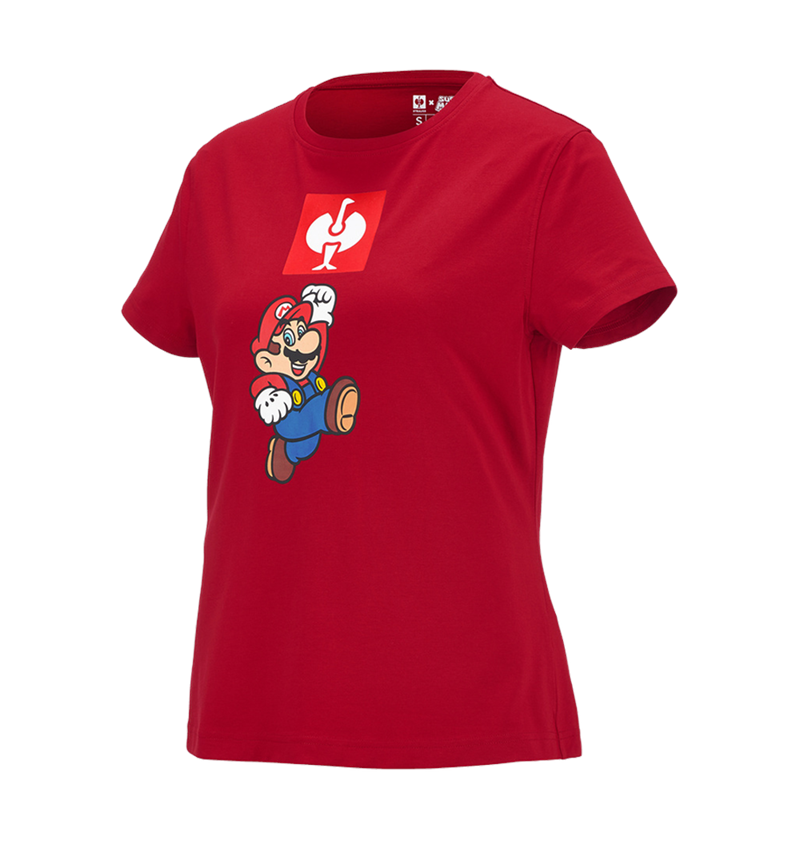 Shirts, Pullover & more: Super Mario T-shirt, ladies’ + fiery red 1