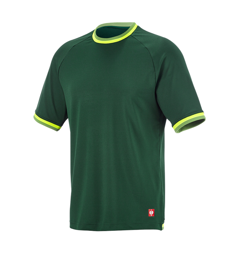 Shirts, Pullover & more: Functional t-shirt e.s.ambition + green/high-vis yellow 6