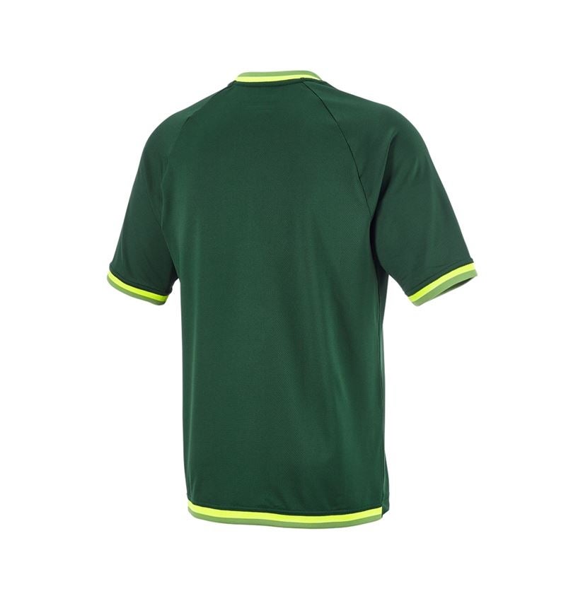 Clothing: Functional t-shirt e.s.ambition + green/high-vis yellow 7
