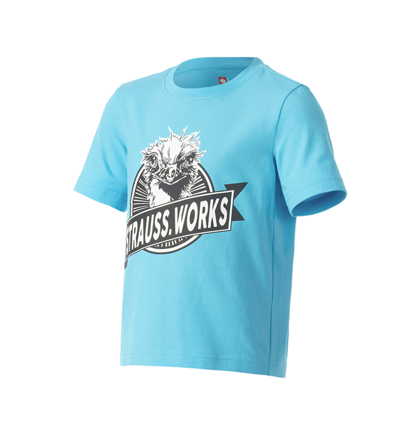 Clothing: e.s. T-shirt strauss works, children's + lapisturquoise 4