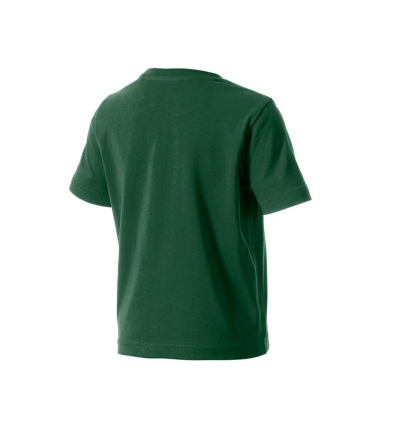 Clothing: e.s. T-shirt strauss works, children's + green 1