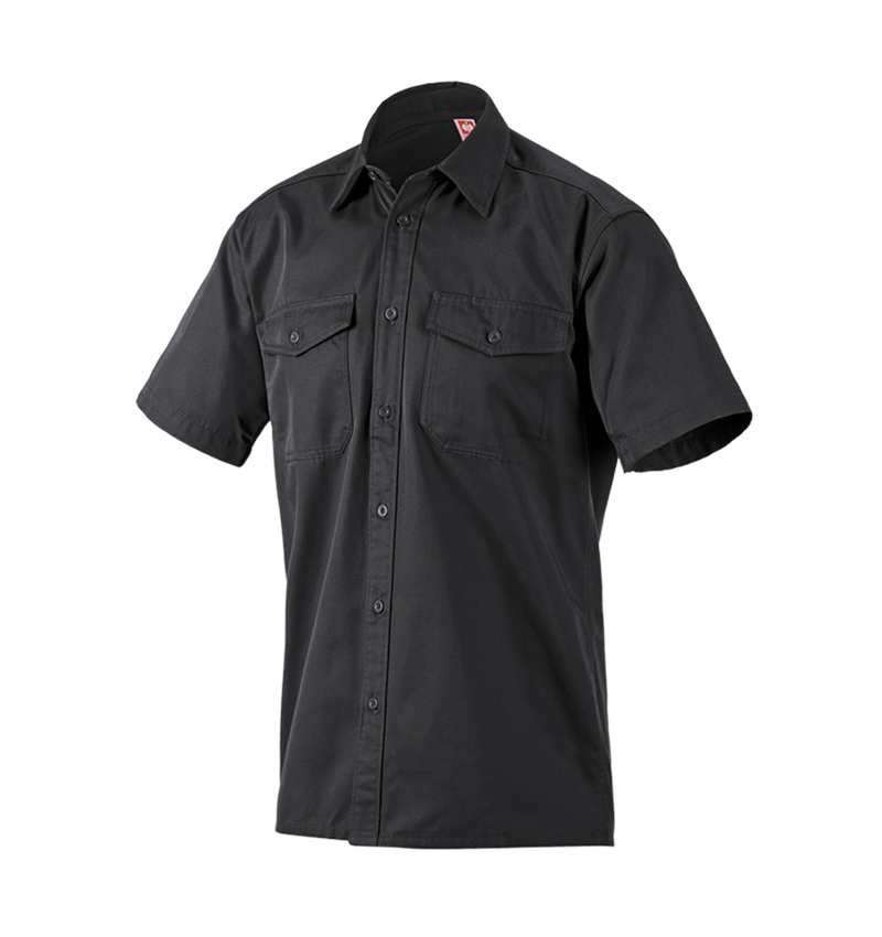 Topics: Work shirt e.s.classic, short sleeve + black 2