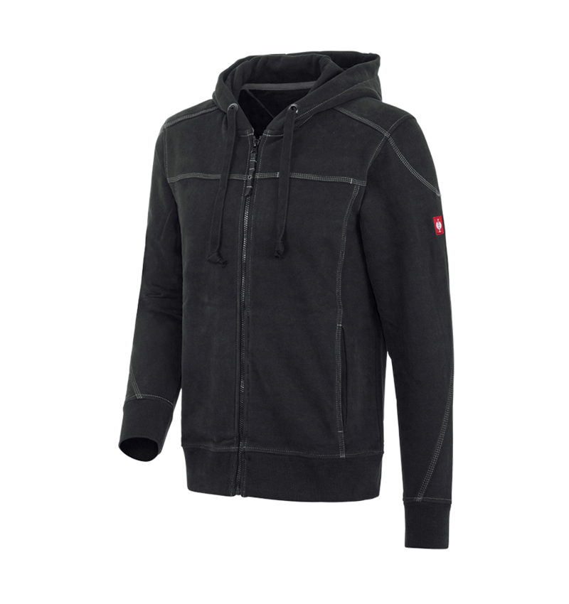 Plumbers / Installers: Hooded jacket cotton e.s.roughtough + black 2