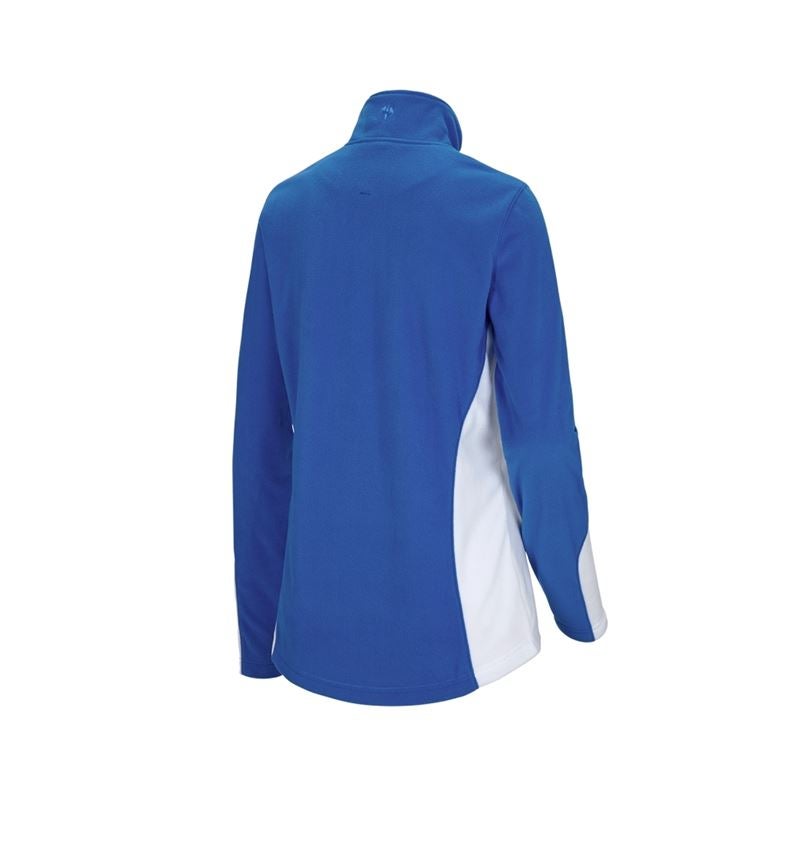 Shirts, Pullover & more: Fleece troyer e.s.motion 2020, ladies' + white/gentianblue 3