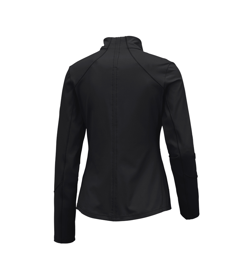 Work Jackets: e.s. Functional sweat jacket solid, ladies' + black 2