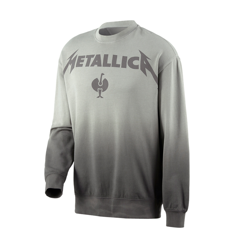 Collaborations: Metallica cotton sweatshirt + magneticgrey/granite 3