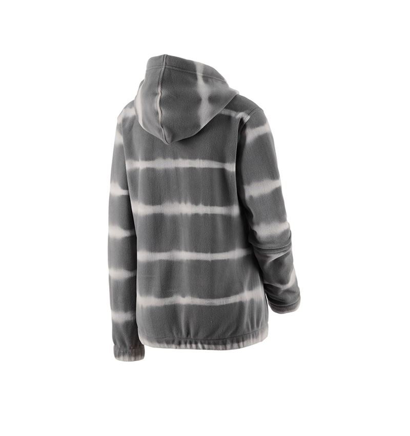 Shirts, Pullover & more: Fleece hoody tie-dye e.s.motion ten, ladies' + granite/opalgrey 4
