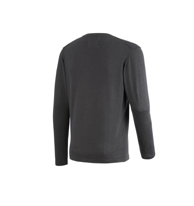 Shirts, Pullover & more: Knitted pullover e.s.iconic + carbongrey 9