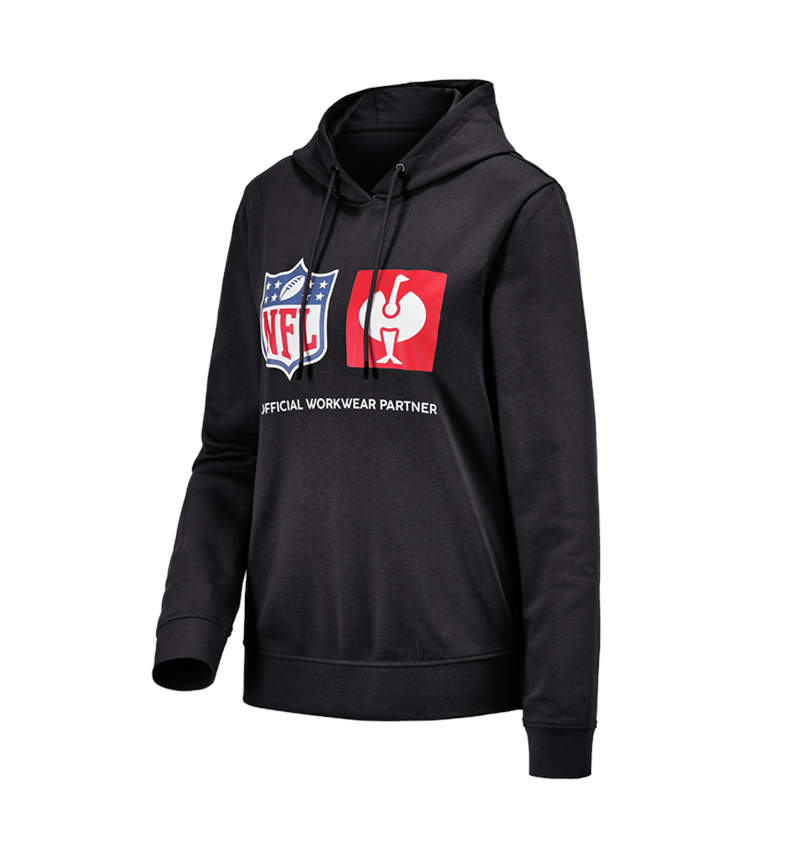 Shirts, Pullover & more: NFL Hoodie cotton, ladies + black 2