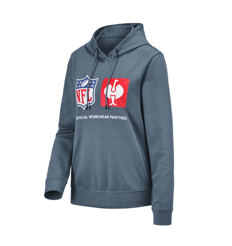 Shirts, Pullover & more: NFL Hoodie cotton, ladies + oxidblue 2