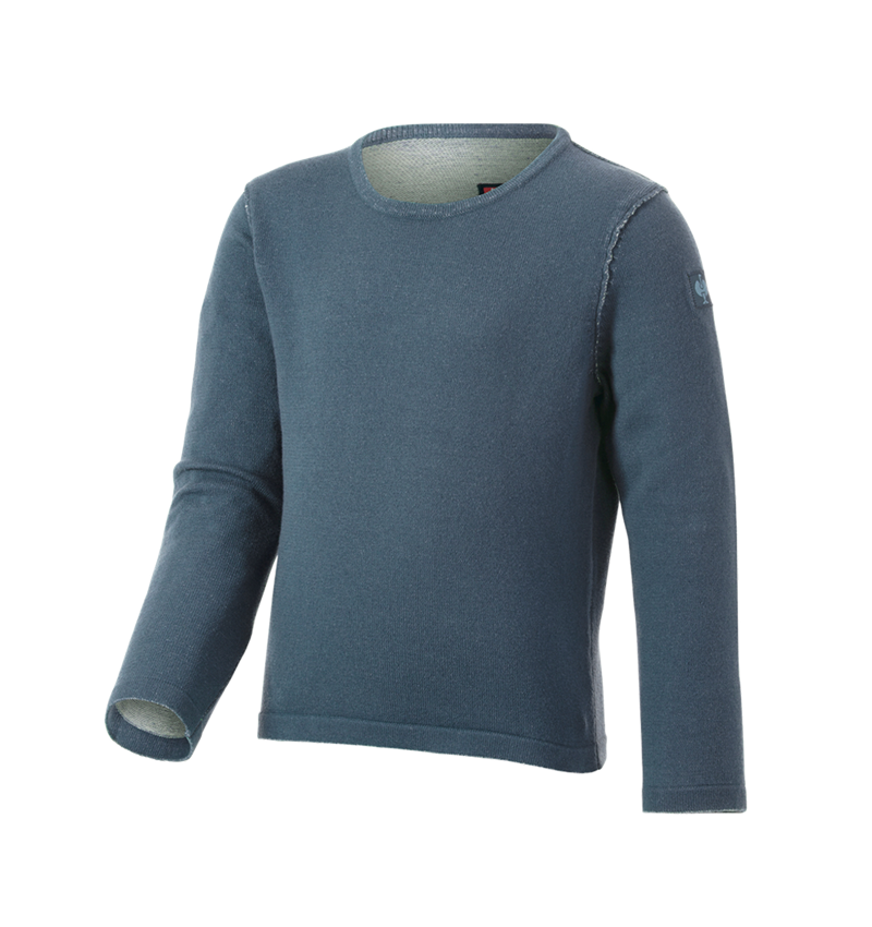 Shirts, Pullover & more: Knitted pullover e.s.iconic, children's + oxidblue 8