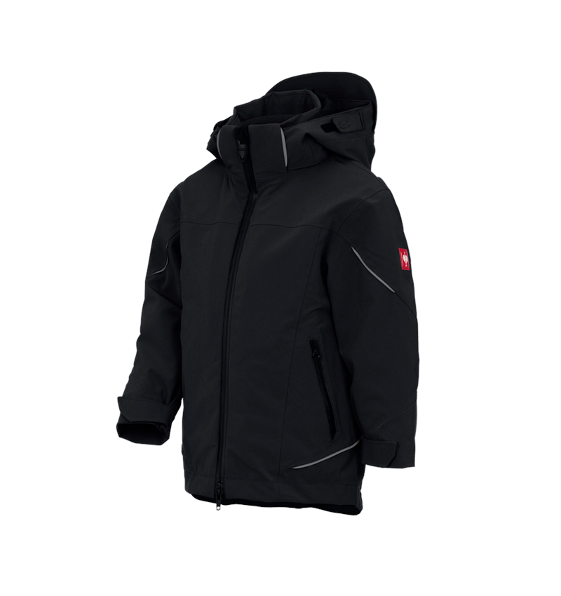 Topics: 3 in 1 functional jacket e.s.vision, children's + black