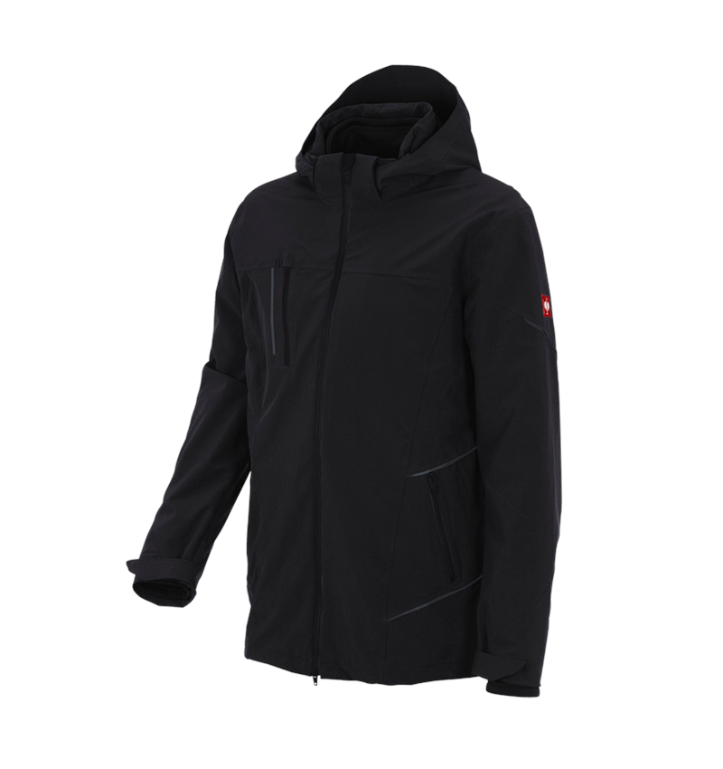 Joiners / Carpenters: 3 in 1 functional jacket e.s.vision, men's + black 2