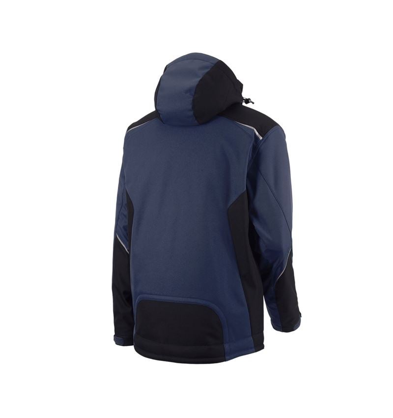 Cold: Softshell jacket e.s.motion + navy/black 3