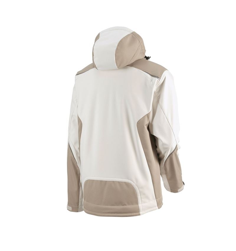 Joiners / Carpenters: Softshell jacket e.s.motion + plaster/clay 3