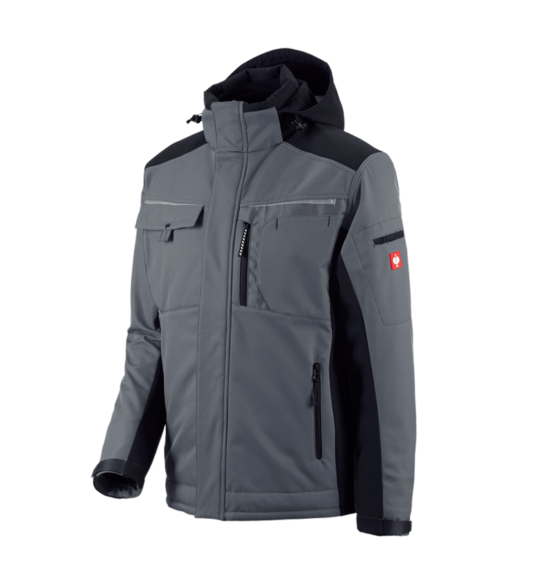 Topics: Softshell jacket e.s.motion + grey/black 2