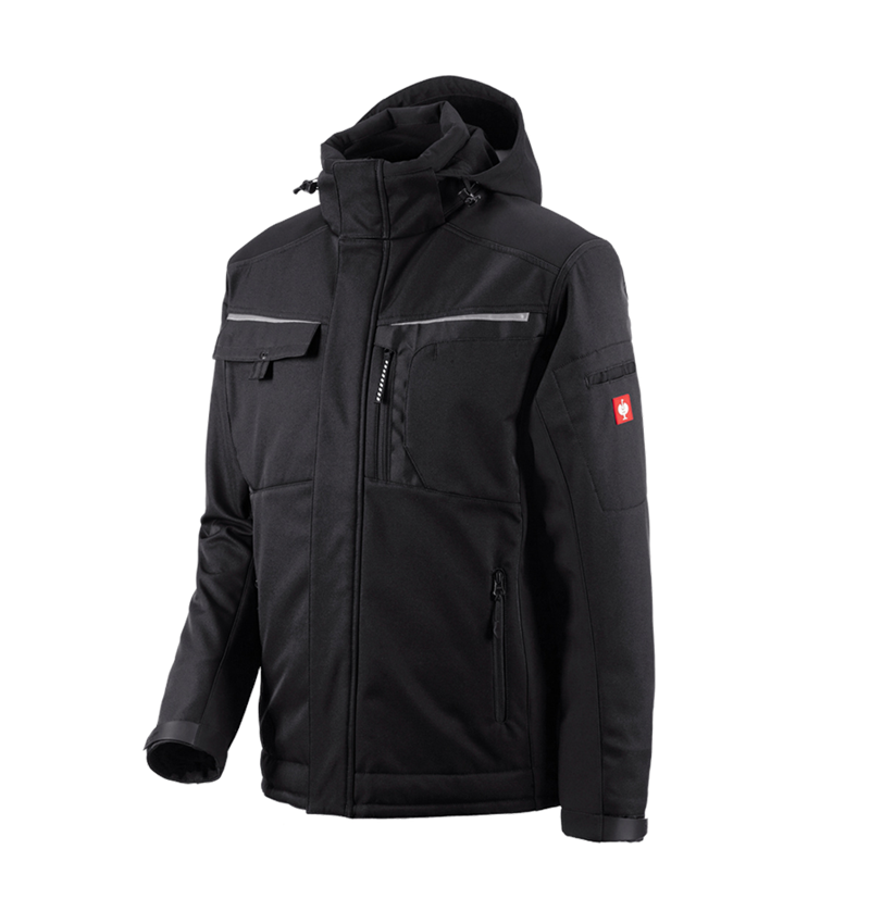 Cold: Softshell jacket e.s.motion + black 2