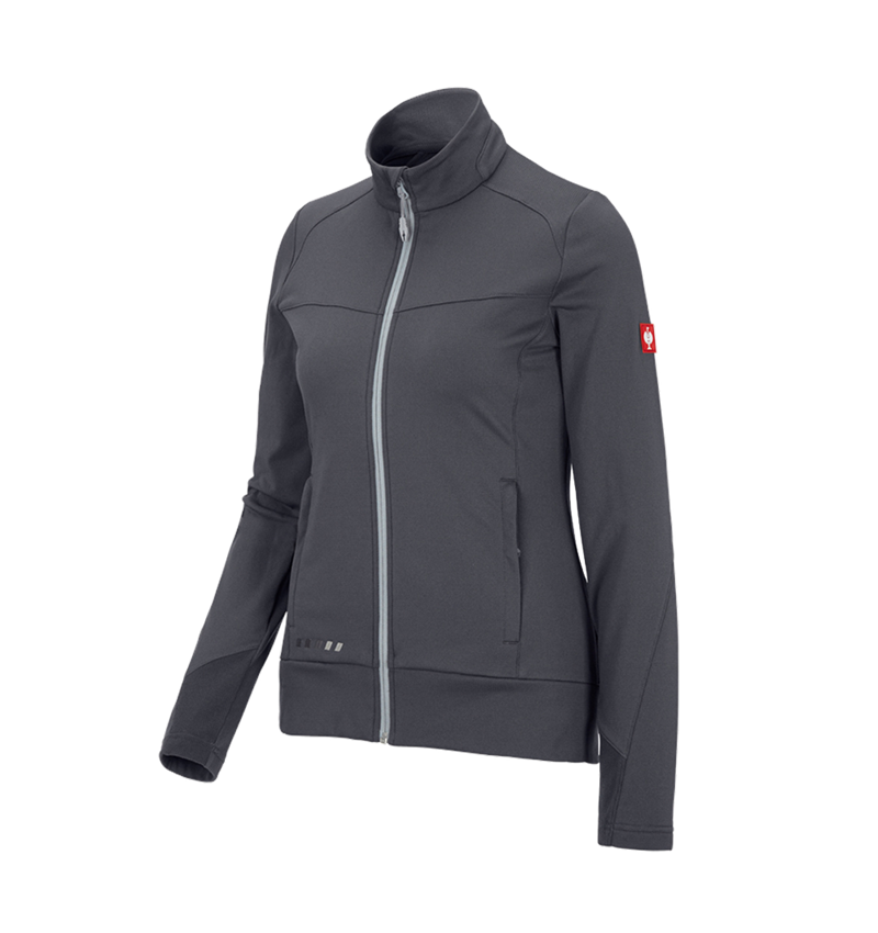 Work Jackets: FIBERTWIN®clima-pro jacket e.s.motion 2020,ladies' + anthracite/platinum 2