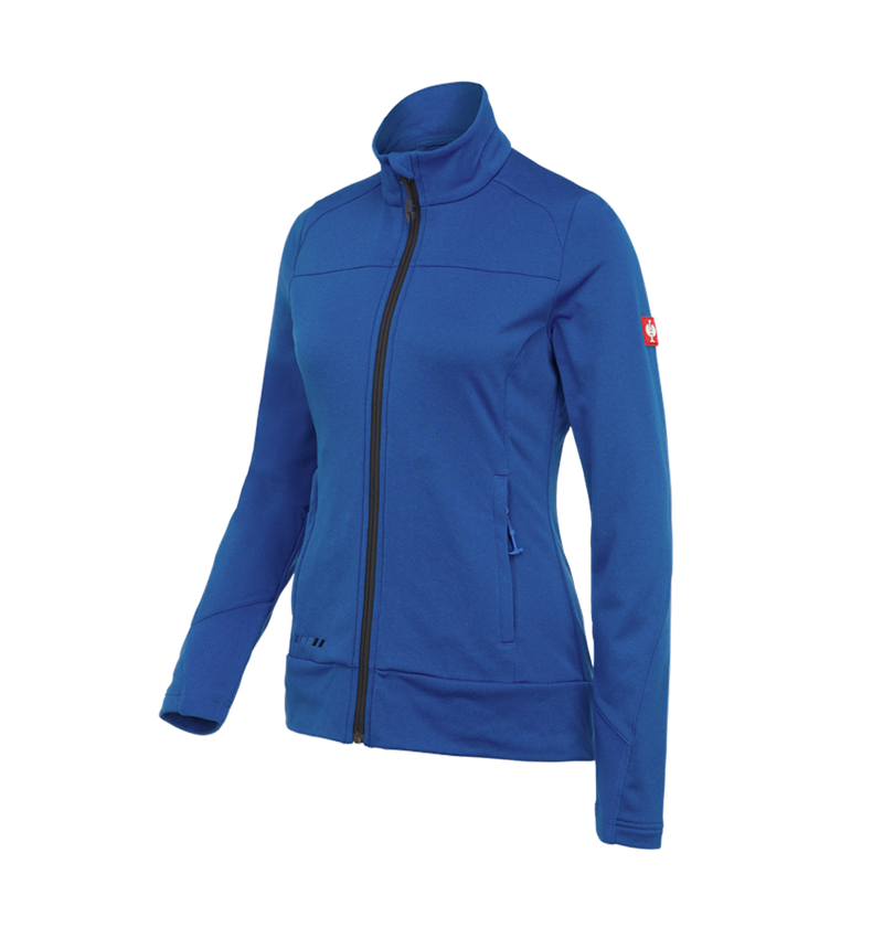 Work Jackets: FIBERTWIN®clima-pro jacket e.s.motion 2020,ladies' + gentianblue/graphite 3