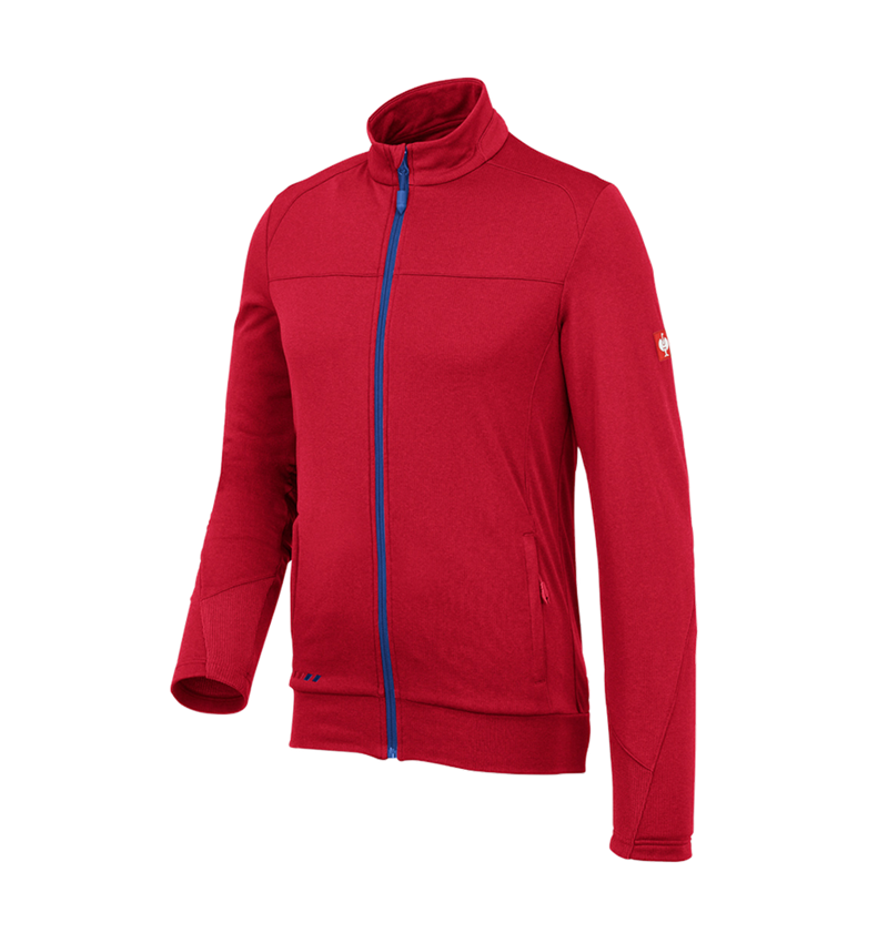 Plumbers / Installers: FIBERTWIN® clima-pro jacket e.s.motion 2020 + fiery red/royal 3