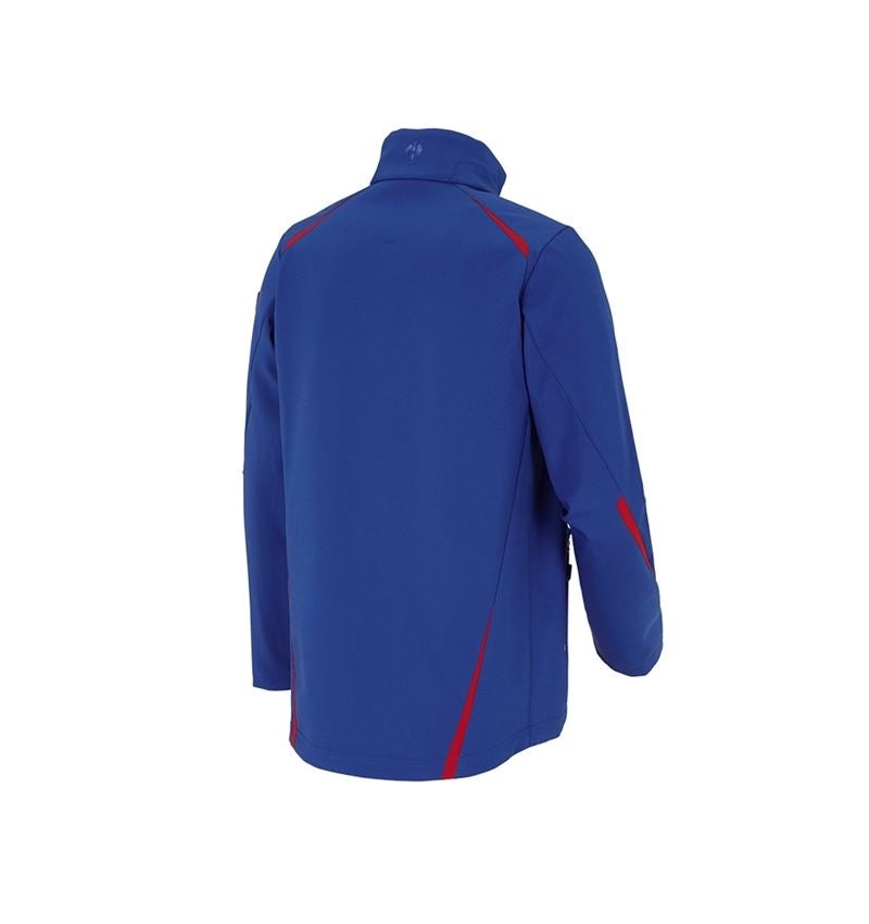 Plumbers / Installers: Softshell jacket e.s.motion 2020 + royal/fiery red 4