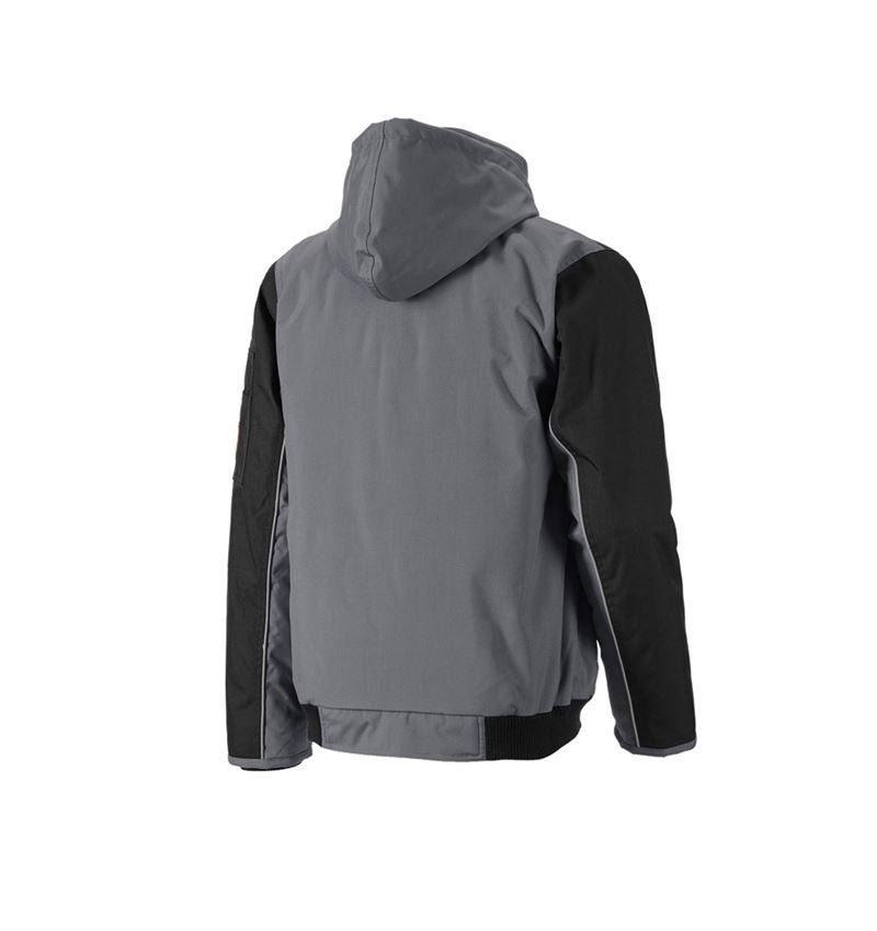 Work Jackets: Pilot jacket e.s.image  + grey/black 3