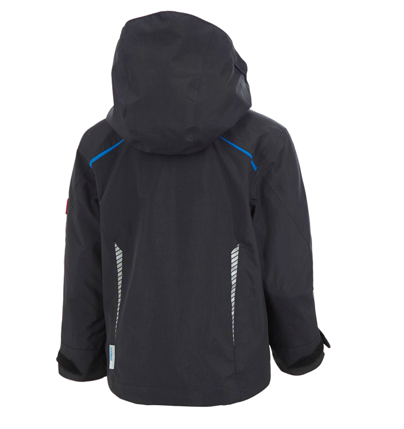 Jackets: 3 in 1 functional jacket e.s.motion 2020,  childr. + graphite/gentianblue 1