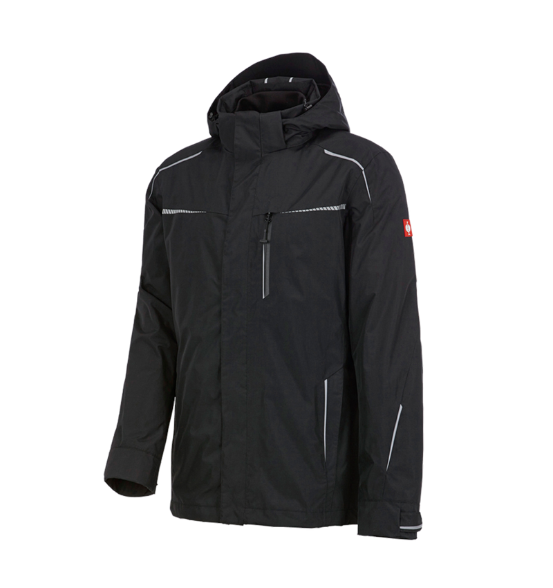 Work Jackets: 3 in 1 functional jacket e.s.motion 2020, men's + black/platinum 3