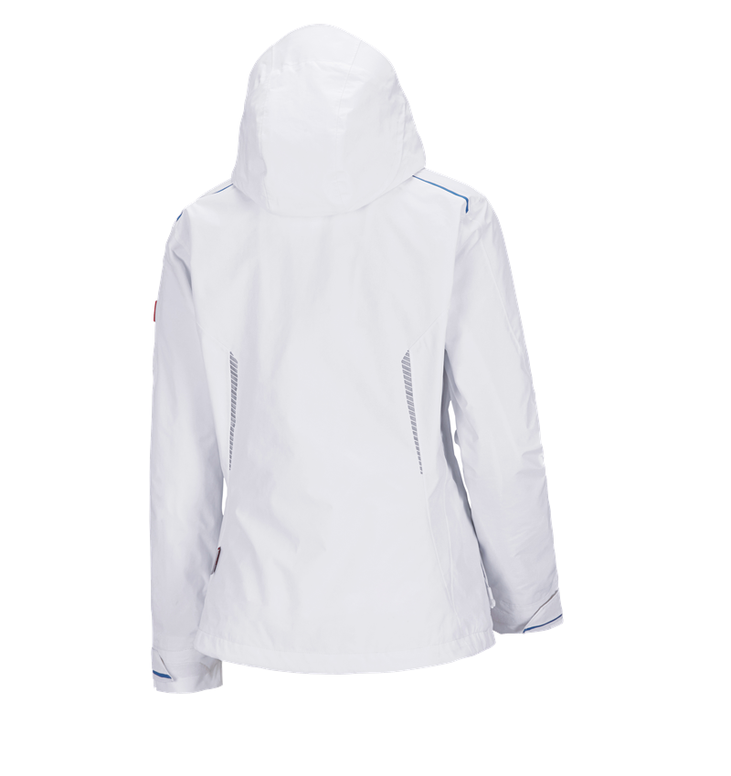 Plumbers / Installers: 3 in 1 functional jacket e.s.motion 2020, ladies' + white/gentianblue 3