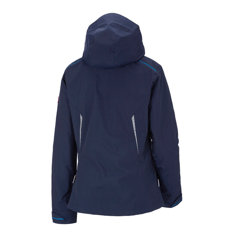Cold: 3 in 1 functional jacket e.s.motion 2020, ladies' + navy/atoll 3