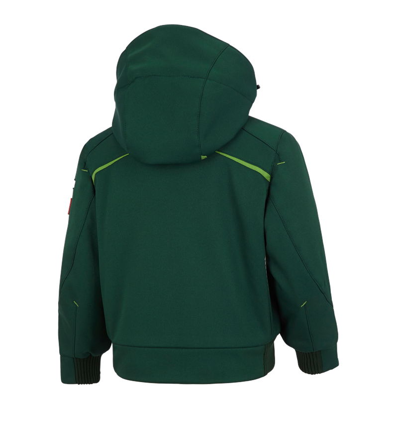 Jackets: Winter softshell jacket e.s.motion 2020,children's + green/seagreen 3
