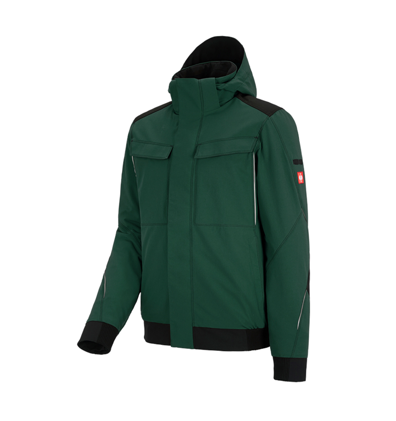 Plumbers / Installers: Winter functional jacket e.s.dynashield + green/black 2