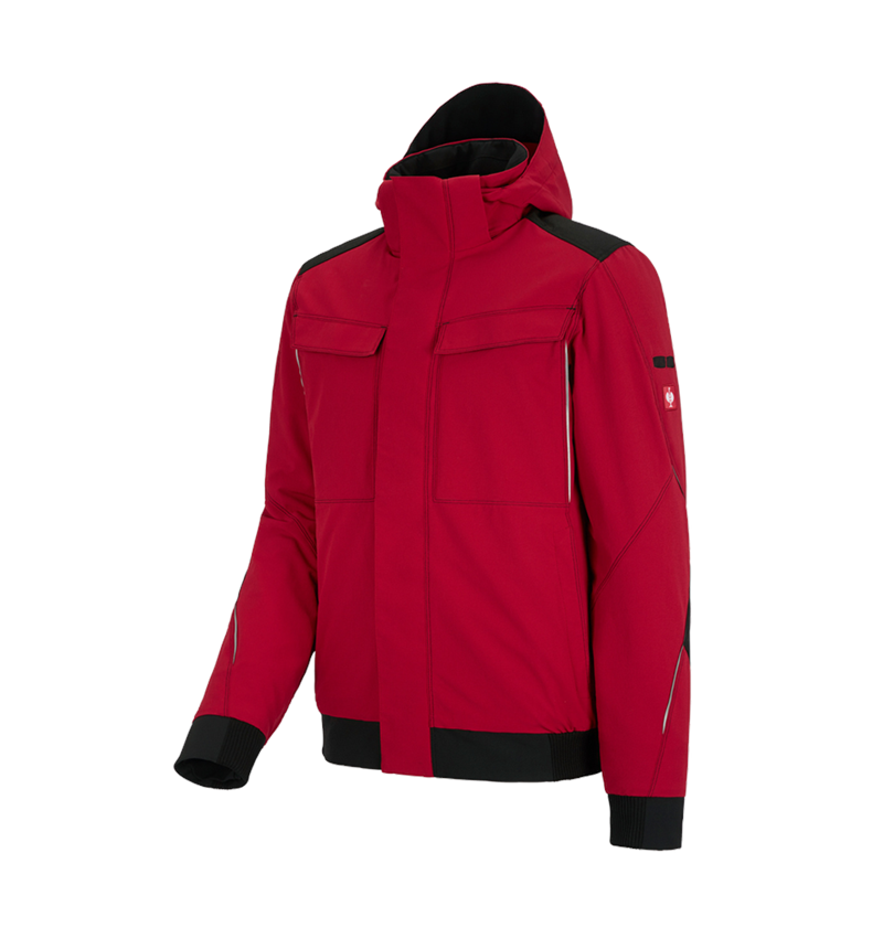 Plumbers / Installers: Winter functional jacket e.s.dynashield + fiery red/black 2
