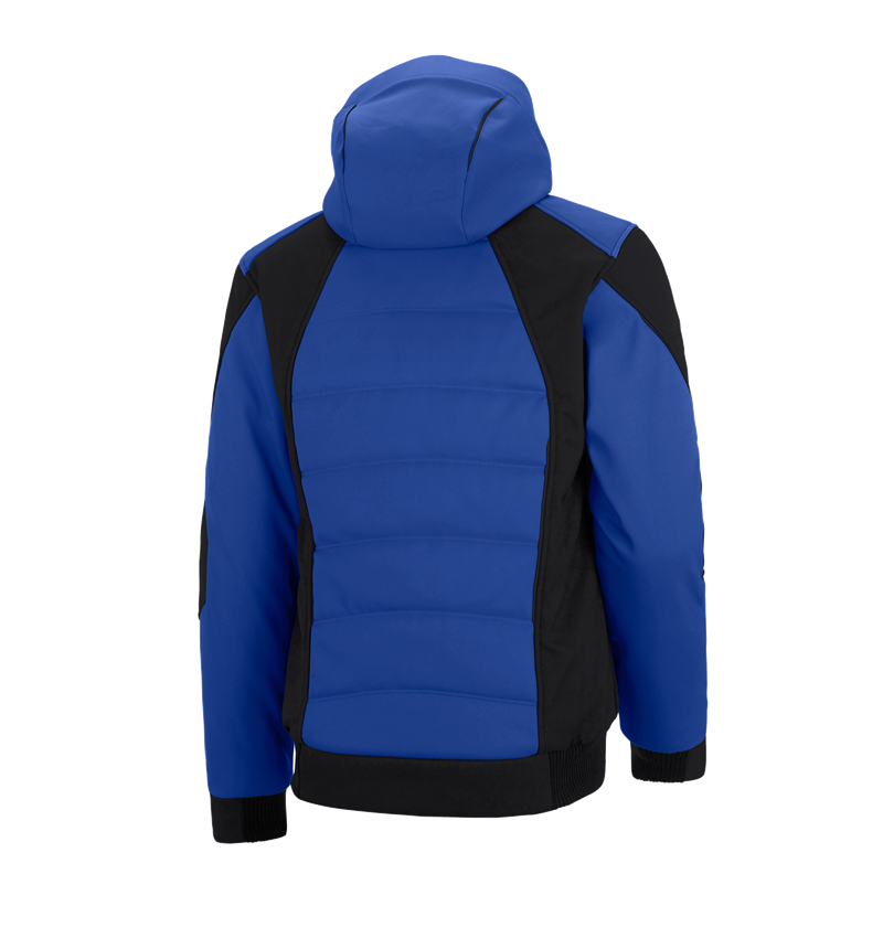 Joiners / Carpenters: Winter softshell jacket e.s.vision + royal/black 3