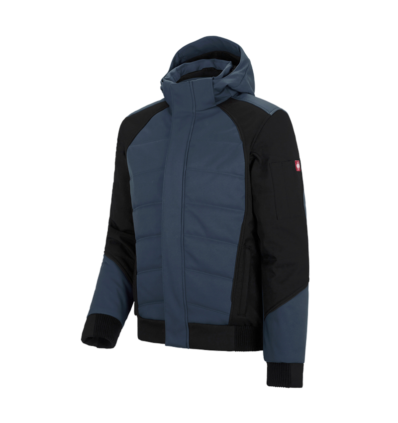 Cold: Winter softshell jacket e.s.vision + pacific/black 2