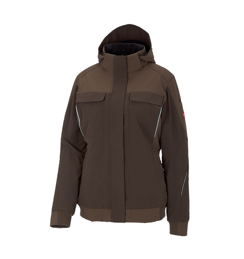 Cold: Winter functional jacket e.s.dynashield, ladies' + hazelnut/chestnut 2