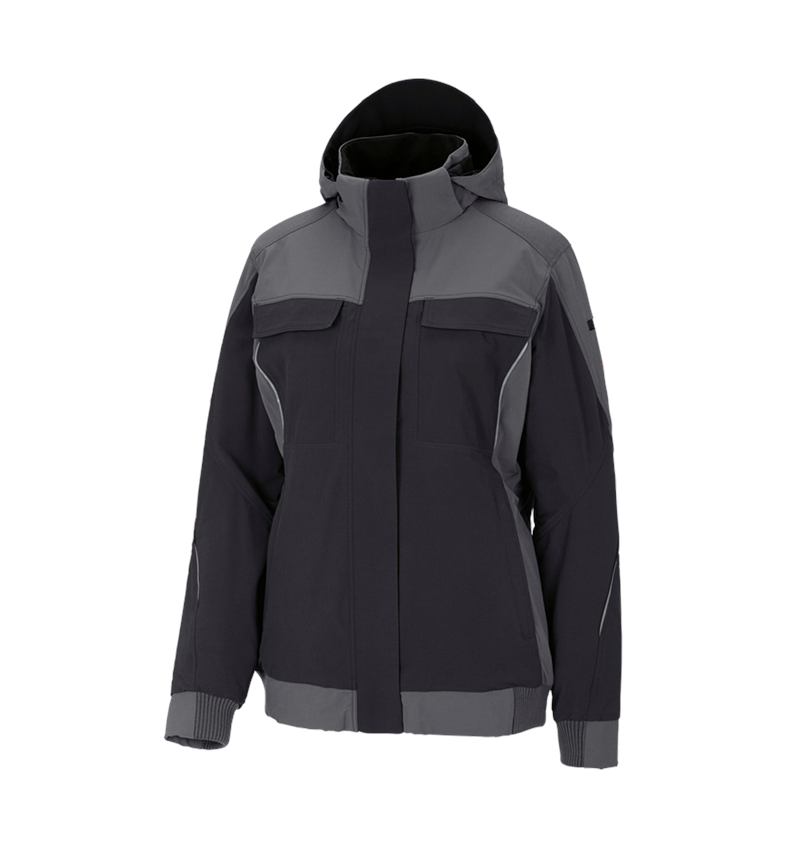Work Jackets: Winter functional jacket e.s.dynashield, ladies' + cement/graphite 2