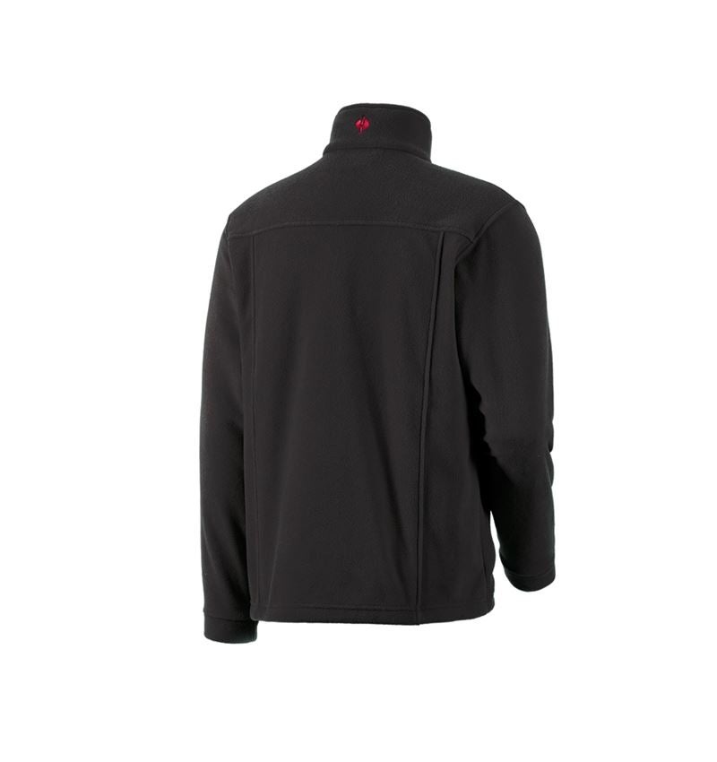 Work Jackets: Fleece jacket e.s.classic + black 3