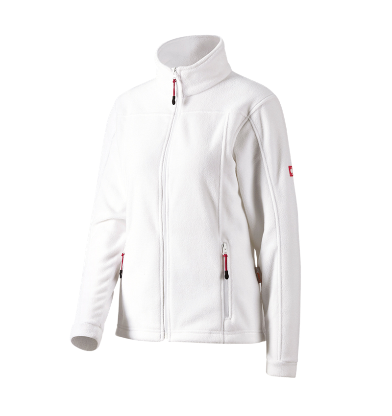 Ladies' Fleece Jacket e.s.classic white