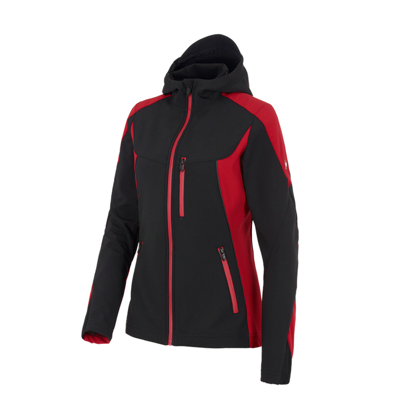 Topics: Softshell jacket e.s.vision, ladies' + black/red 2