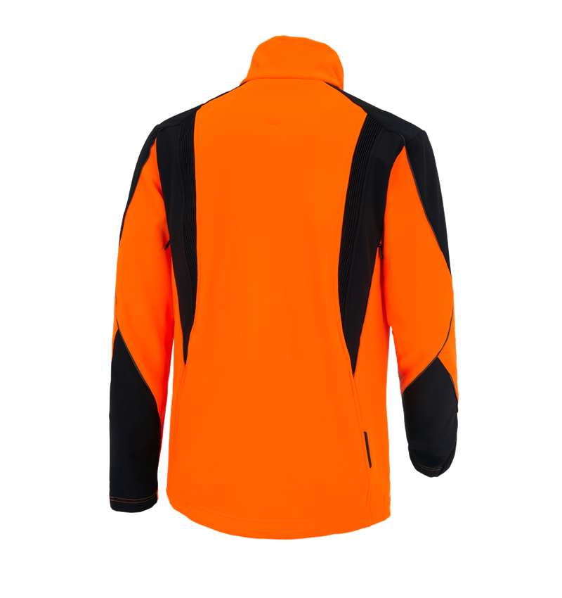 Work Jackets: Forestry jacket e.s.vision + high-vis orange/black 3