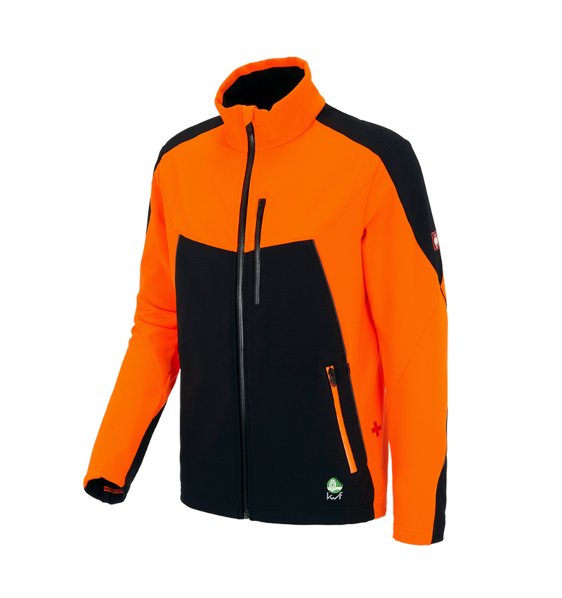 Work Jackets: Forestry jacket e.s.vision + high-vis orange/black 2
