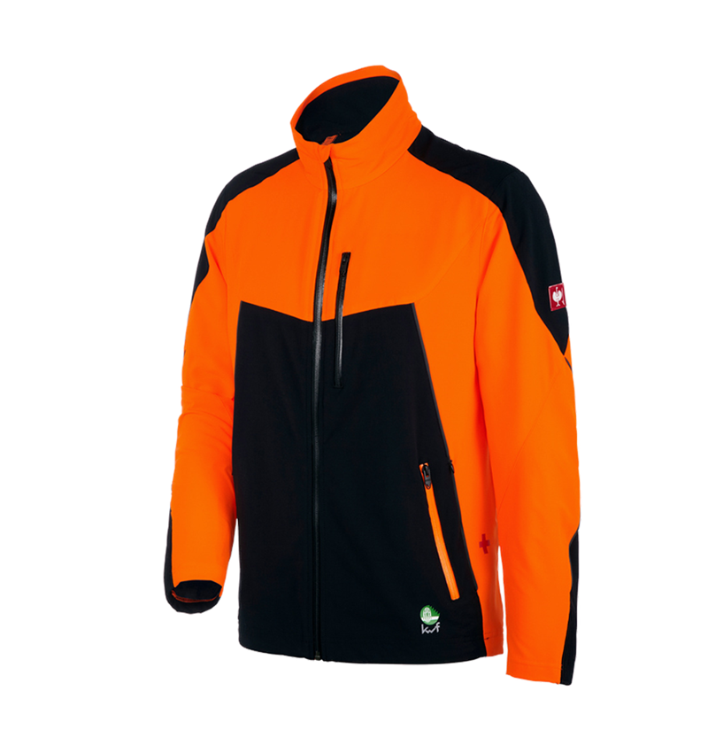 Work Jackets: Forestry jacket e.s.vision summer + high-vis orange/black 2